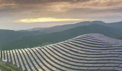 Wind power generation in Weichang Hongsongwa National Nature Reserve